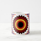 Höhlen-Mandala Kaffeetasse (Mittel)