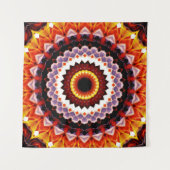 Höhlen-Mandala Wandteppich (Vorderseite (Horizontal))