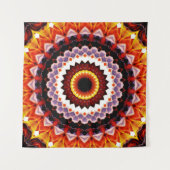 Höhlen-Mandala Wandteppich (Vorderseite)