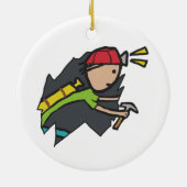 Höhlen und Spelunken Keramik Ornament (Hinten)