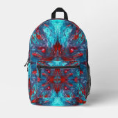 Höhlen-Verblassung Bedruckter Rucksack (Vorderseite)