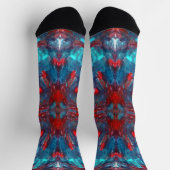Höhlen-Verblassung Socken (Oben)