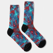 Höhlen-Verblassung Socken (Rechts)