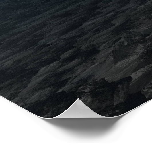 Höhlenbeast Poster (Ecke)