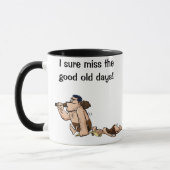 Höhlenbewohner-Art-Tasse Tasse (Links)