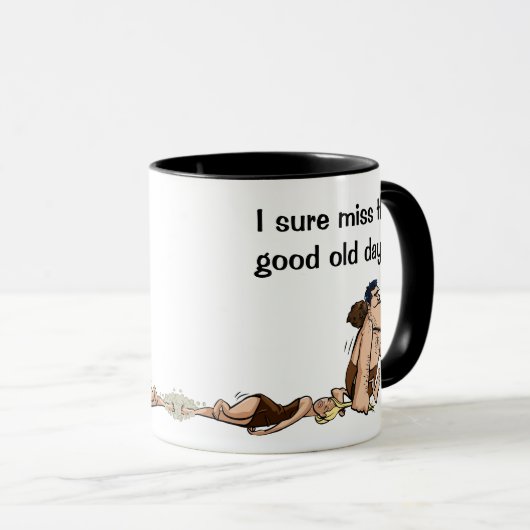 Höhlenbewohner-Art-Tasse Tasse (VorderseiteRechts)