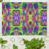 Höhlenbewohner Geschirrtuch (Gefaltet)