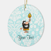 Höhlenbewohner; Niedlich Keramikornament (Links)