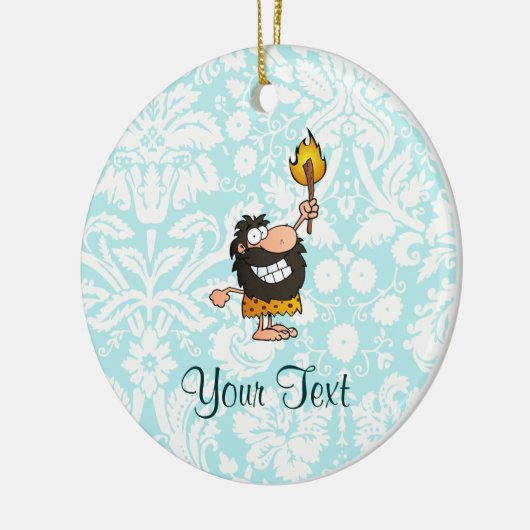 Höhlenbewohner; Niedlich Keramikornament (Links)