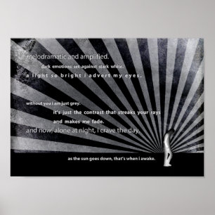 Höhlenbewohner. Poster