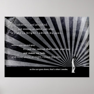 Höhlenbewohner. Poster