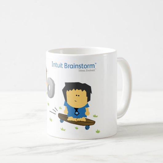 Höhlenbewohner-Tasse Kaffeetasse (VorderseiteRechts)