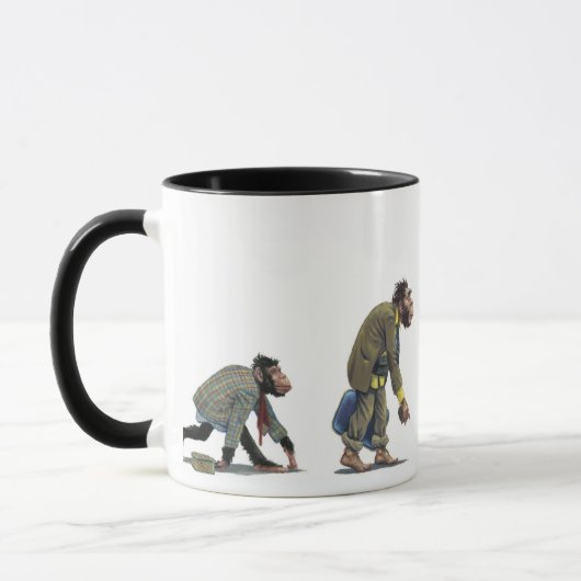 Höhlenbewohner-Tasse Tasse (Links)