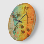 Höhlenbewohnerin der amerikanischen Wall-Uhr Große Wanduhr (Winkel)