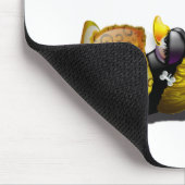 HöhlenbewohnerTux in der Liebe Mousepad (Ecke)