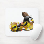 HöhlenbewohnerTux in der Liebe Mousepad (Mit Mouse)