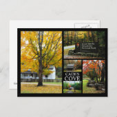 Höhlendecke - Herbstfarben - FotoCollage Postkarte (Vorne/Hinten)