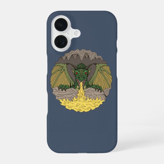 Höhlendrache 2016 iPhone 16 hülle (Rückseite)