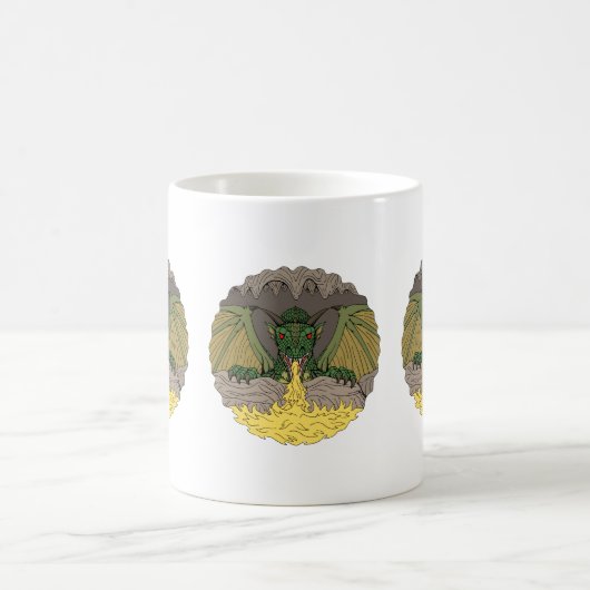 Höhlendrache 2016 kaffeetasse (Mittel)