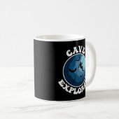 Höhlenentdecker Höhlenhöhle Spelunkierung Kaffeetasse (VorderseiteRechts)