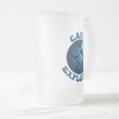 Höhlenentdecker Höhlenhöhle Spelunkierung Mattglas Bierglas (VorderseiteRechts)