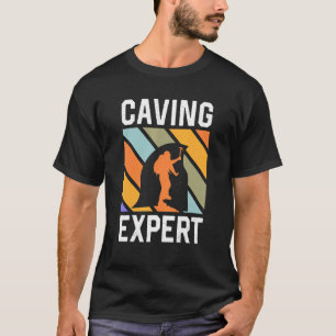 Höhlenexperte Hobby Explorer erkunden Höhle T-Shirt