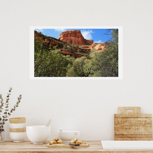 Höhlenformationen Poster (Küche)