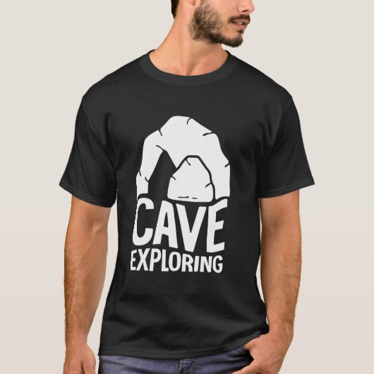 Höhlenforschung T-Shirt (Vorderseite)