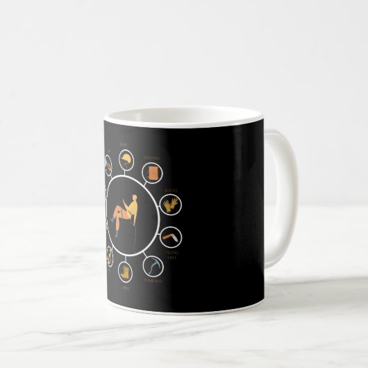 Höhlenhöhle Spelunker Kaffeetasse (VorderseiteRechts)