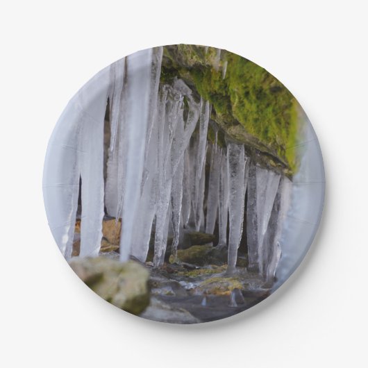 Höhlenkräfte Pappteller (Vorderseite)