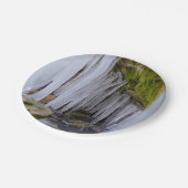 Höhlenkräfte Pappteller (Schrägansicht)