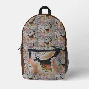 Höhlenkunst Abstrakt Bedruckter Rucksack