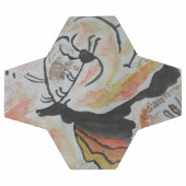 Höhlenkunst Abstrakt Fußball (Flach)