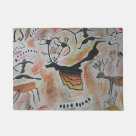 Höhlenkunst Abstrakt Fußmatte
