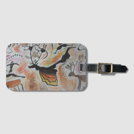 Höhlenkunst Abstrakt Gepäckanhänger