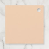 Höhlenkunst Abstrakt Geschenkanhänger (Rückseite)