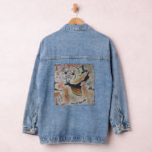 Höhlenkunst Abstrakt Jeansjacke (Hangar)