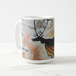 Höhlenkunst Abstrakt Kaffeetasse
