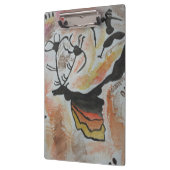 Höhlenkunst Abstrakt Klemmbrett (Links)