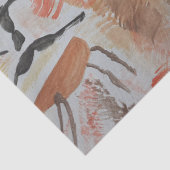 Höhlenkunst Abstrakt Seidenpapier (Detail)