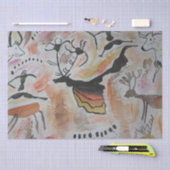 Höhlenkunst Abstrakt Seidenpapier (Handwerk)