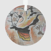 Höhlenkunst Abstrakte kunstbaumkunst Ornament (Rückseite)