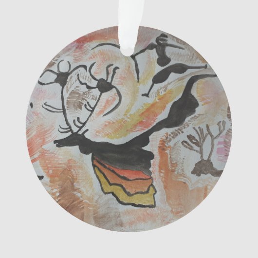 Höhlenkunst Abstrakte kunstbaumkunst Ornament (Vorderseite)