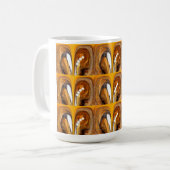 Höhlenkunst Kaffeetasse (Vorderseite Links)
