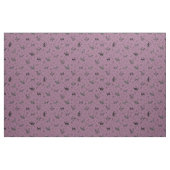Höhlenkunstkatzen auf Grau Magenta Stoff (Fat Quarter (45,7 x 55,9 cm))