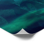 Höhlenlandschaft Meditation Ruhe Poster (Ecke)