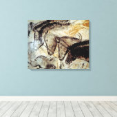 Höhlenmalerei auf Leinwand (Insitu (Holzboden))