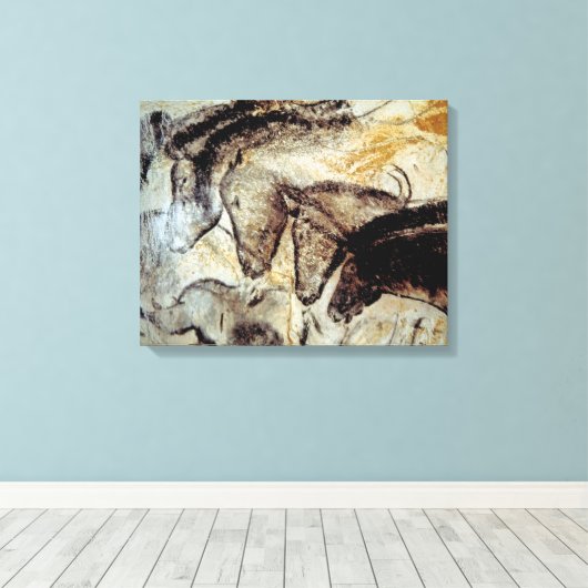 Höhlenmalerei auf Leinwand (Insitu (Holzboden))