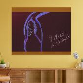 Höhlenmalerei auf Spannleinwand Leinwanddruck (Insitu (Wohnzimmer))