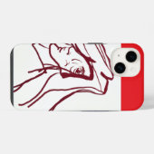 Höhlenmalerei-Handyhülle iPhone Hülle (Rückseite (Horizontal))